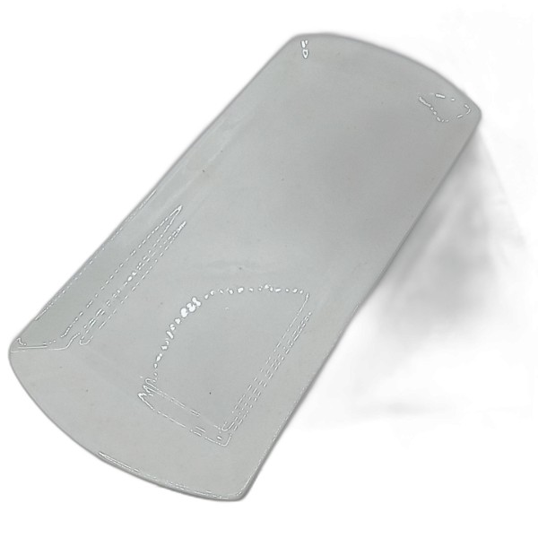 PLATE 39X17CM WHITE A0092-1