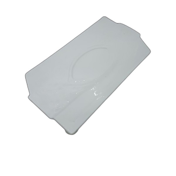 PLATE 35X19CM WHITE B214-3