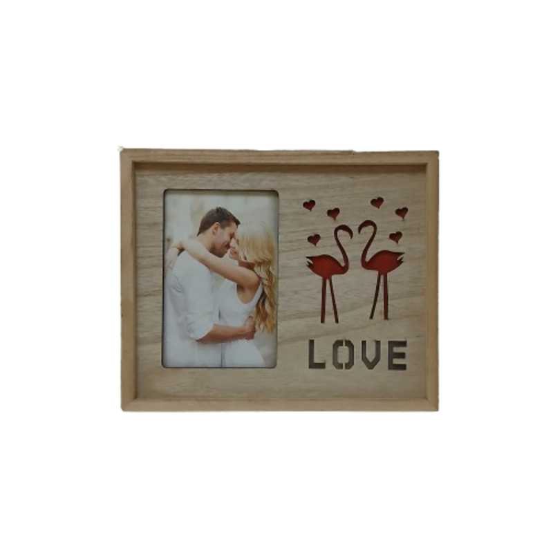 WOODEN FRAME GM9279 LOVE 25X21CM
