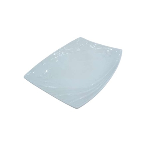PLATE 20X16CM WHITE 8