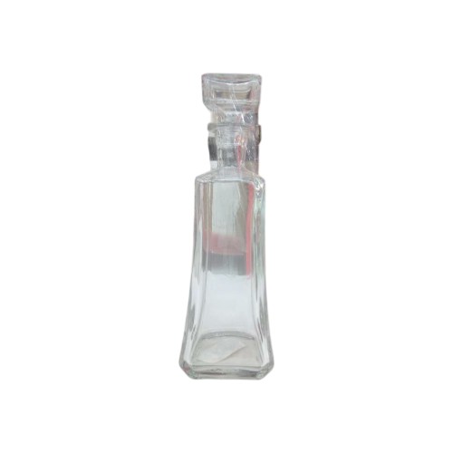 GLASS BOTTLE W LID 830ML DECANTER
