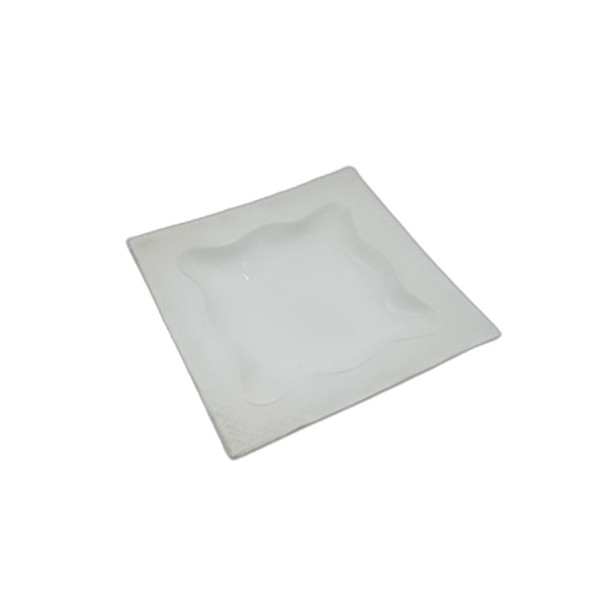 CERAMIC PLATE 17.5X17.5CM
