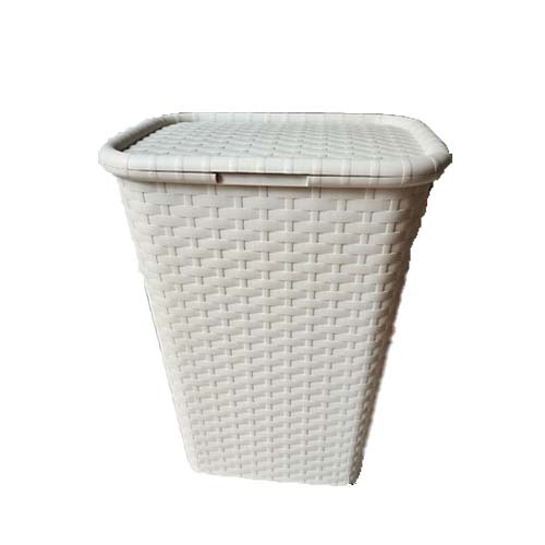 BATHROOM SET RATTAN WHITE 7IN1 3MP-1050
