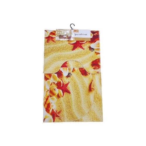 BATHROOM MAT SET 3PCS