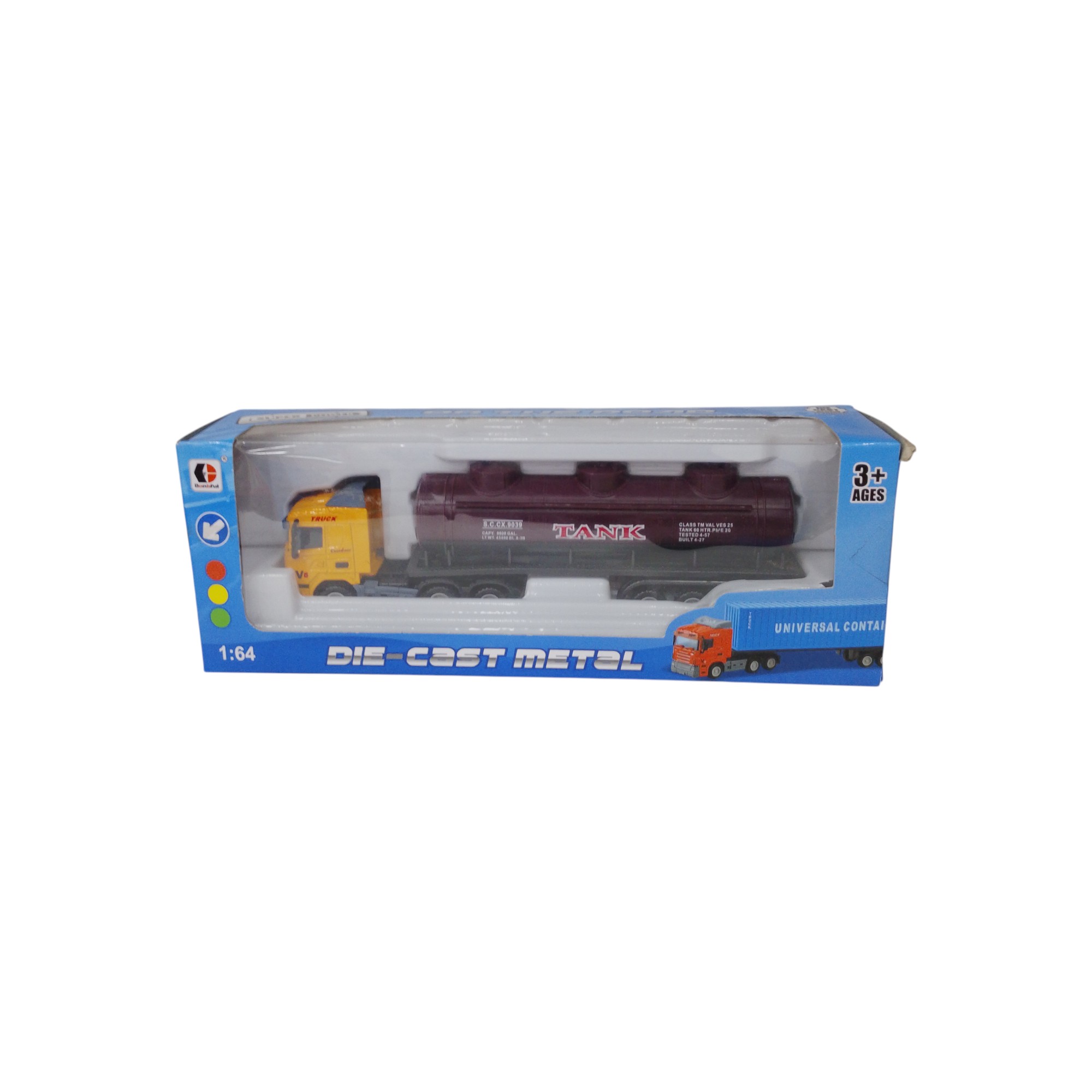 SLIDED ALLOY TRAILER TRUCK 1804-1