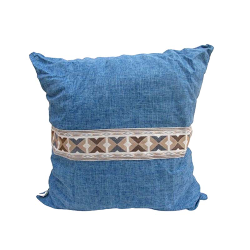 CUSHION 55X55CM BLUE SOPHIA