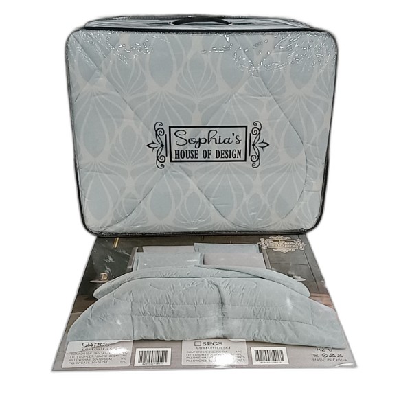SOPHIA COMFORTER 4PCS 180X240CM A2-064