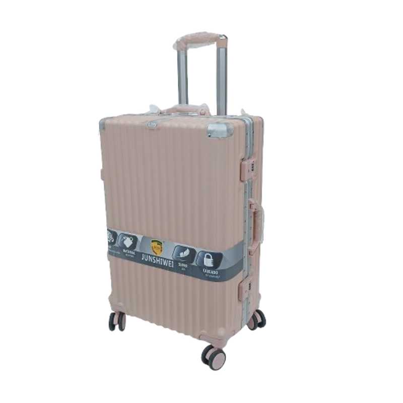 JUNSHIWEI SUITCASE HB. BIG LIGHT PINK E031