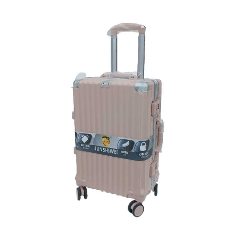 JUNSHIWEI SUITCASE HB. SMALL LIGHT PINK E031