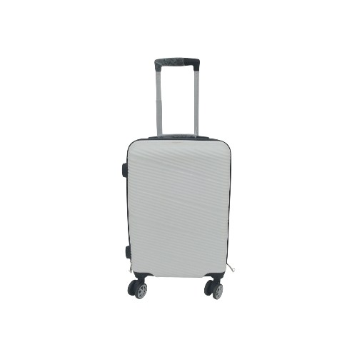 SUITCASE HB. 51CM MILKY WHITE 8027A