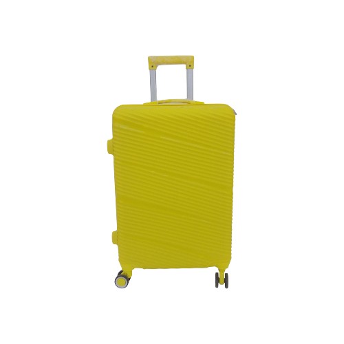 SUITCASE HB. 61CM BRIGHT YELLOW 8027A