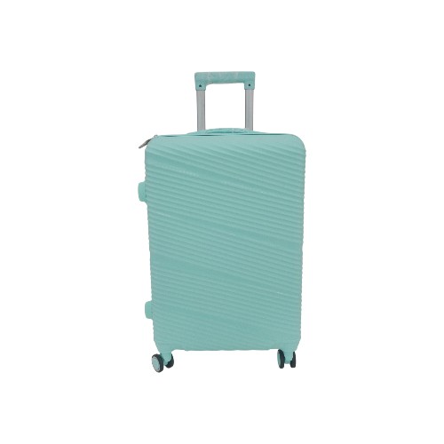 SUITCASE HB. 61CM LIGHT GREEN 8027A