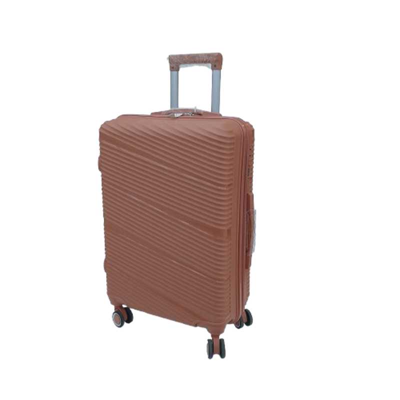 SUITCASE HB. 61CM ROSE GOLD 8027A