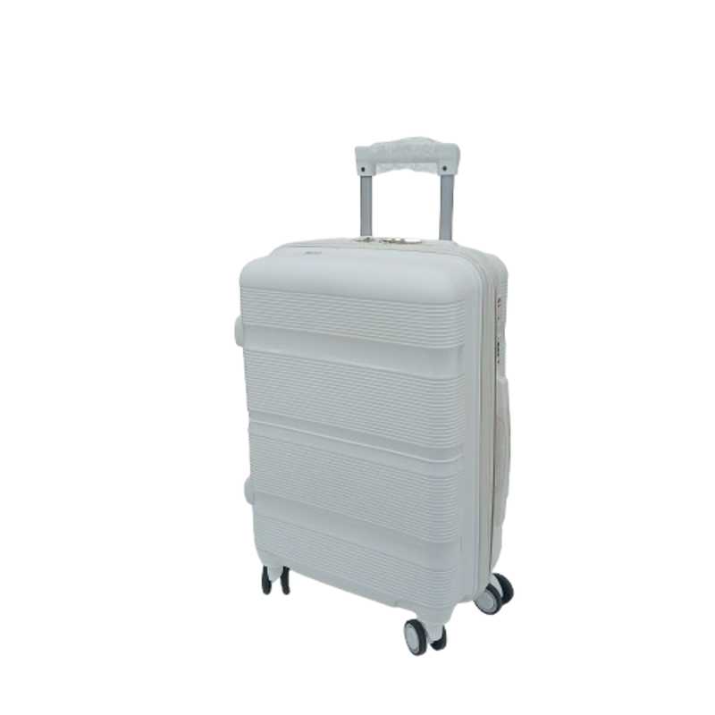 SUITCASE HB. 51CM MILKY WHITE 8027B