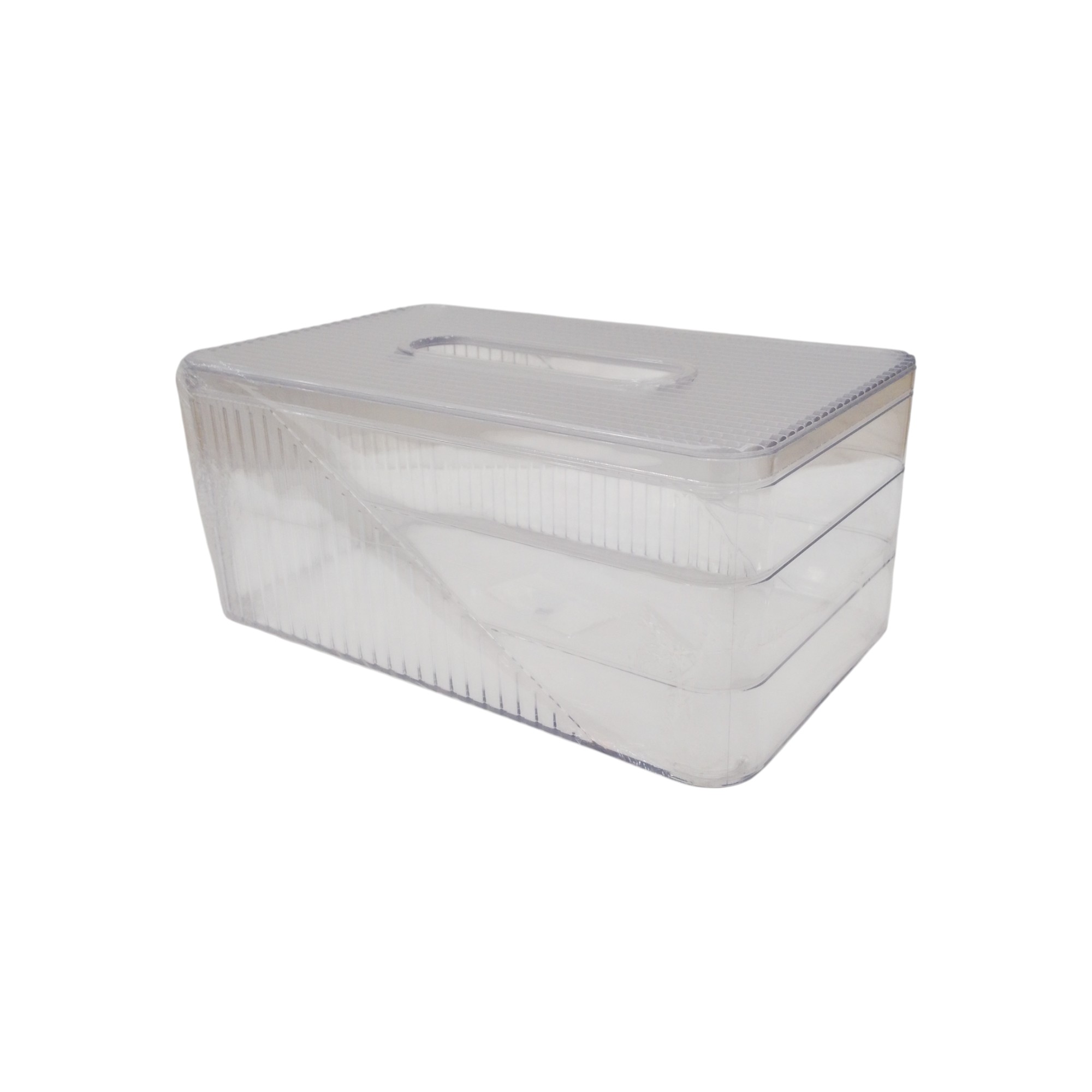 PLASTIC TISSUE BOX 937-2603A.