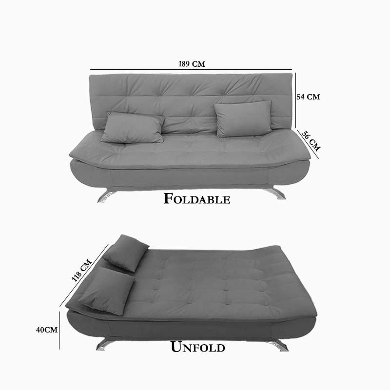 SOFA BED -20 GREY