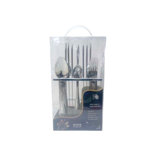 CUTLERY 24 PCS SET STAINLESS STEEL ABB-B54-25