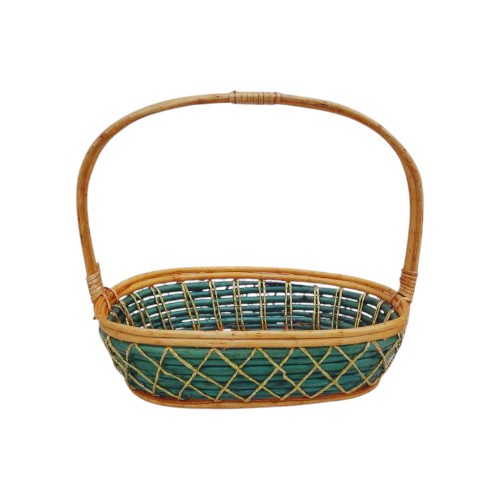 BAMBOO BASKET MEDIUM SW19-14-MED