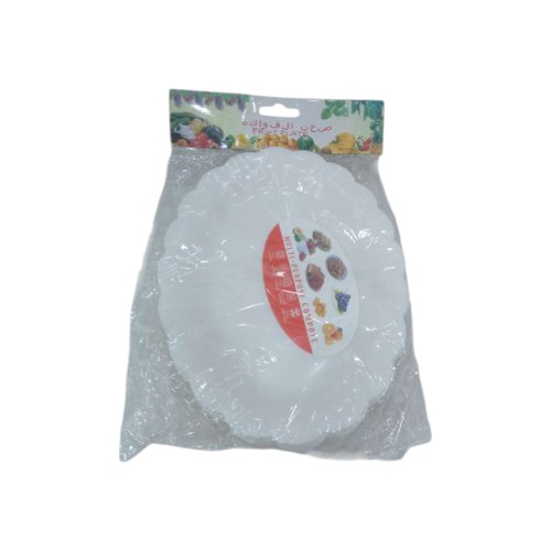 PLATE 6PCS SET PLASTIC 068-1-717