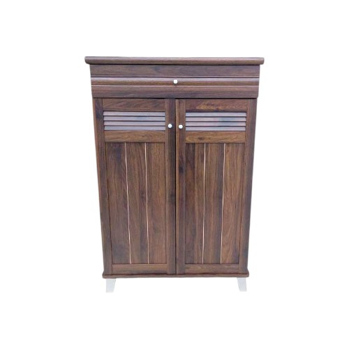 VS SHOE CABINET 2D ACACIA WALNUT VSR 40089.