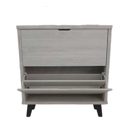 VS SHOE CABINET W 2 SHELVES LIGHT OAK VSR 40189.