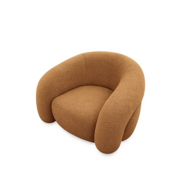 SOFA CHAIR SINGLE  BROWN