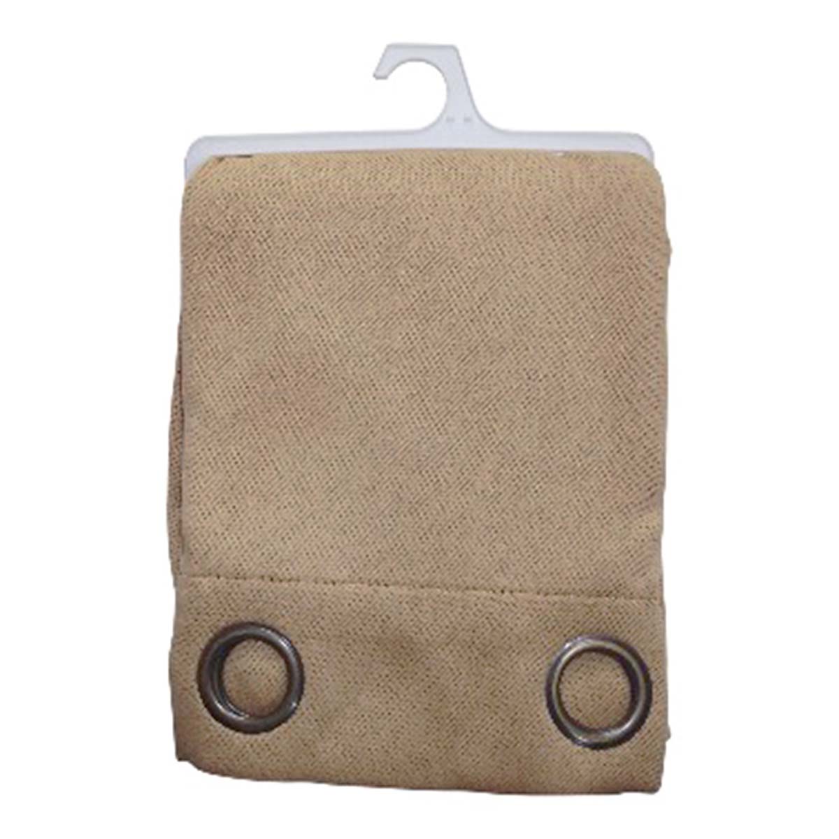 SOPHIA RM. CURTAIN 138X260CM LIGHT BROWN