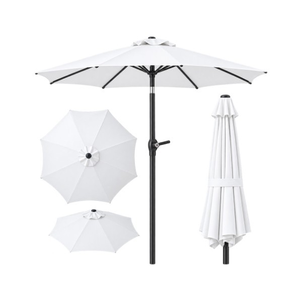 UMBRELLA W BASE A+B BEIGE UW-31