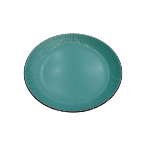CERAMIC PLATE 20CM GREEN