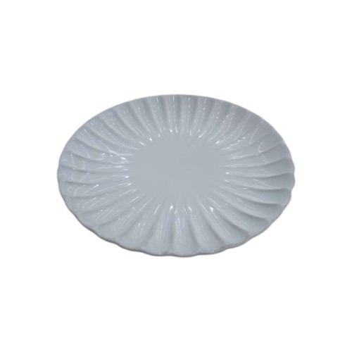 CERAMIC PLATE 21.5CM WHITE