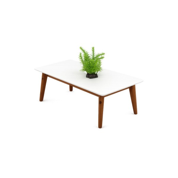 IMCAL CLASSIC COFFEE TABLE SATIN WHITE
