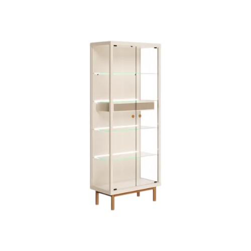 IMCAL DUNE DISPLAY CABINET OFF WHITE