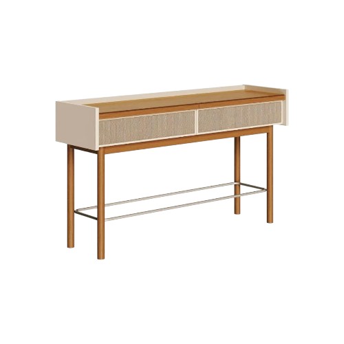 IMCAL DUNE CONSOLE TABLE OFF WHITE