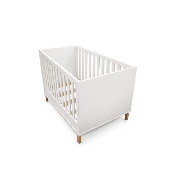 BABY BED A-B WHITE SOFT-ECO WOOD UNIQUE