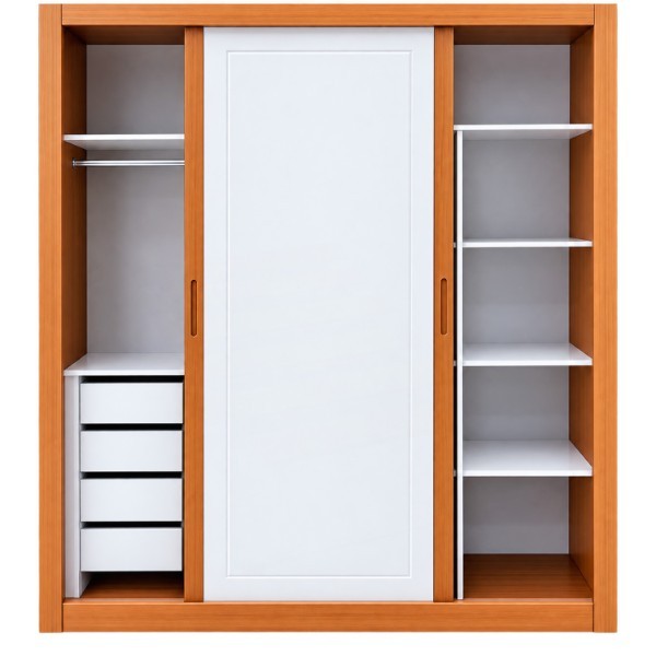WARDROPE 2 DOOR A-B-C-D FREIJO-WHITE SOFT