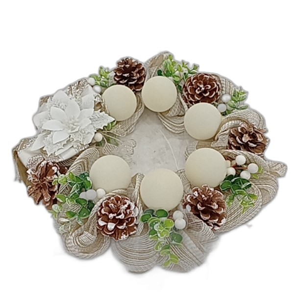 WREATH DECO 30-5CM