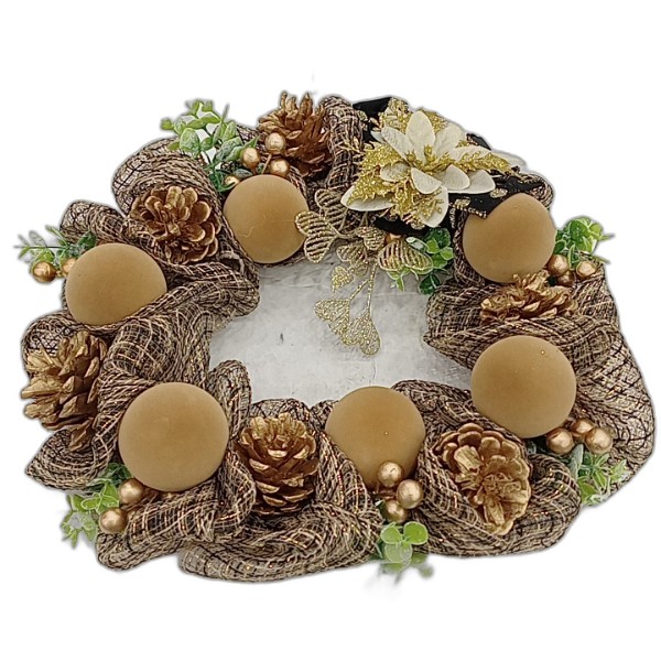 WREATH DECO 30-5CM