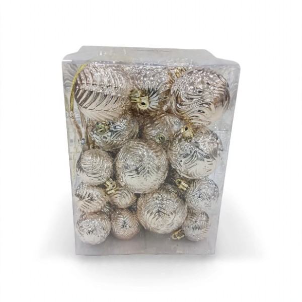 DECOR BALL 40PCS ASS