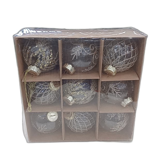 DECOR BALL 9PCS
