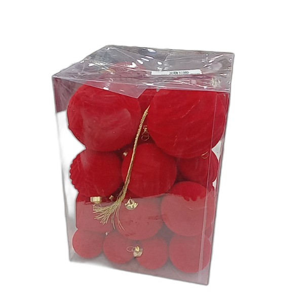 DECOR BALL 35PCS ASS