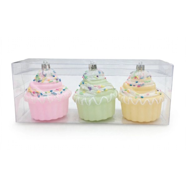 DECOR CAKE 3PCS ASS COLOR