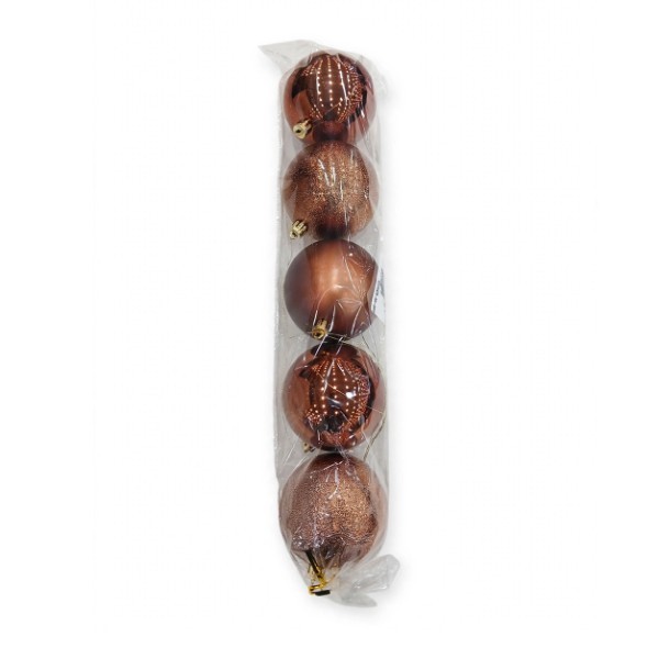 DECOR BALL HANGING 5PCS