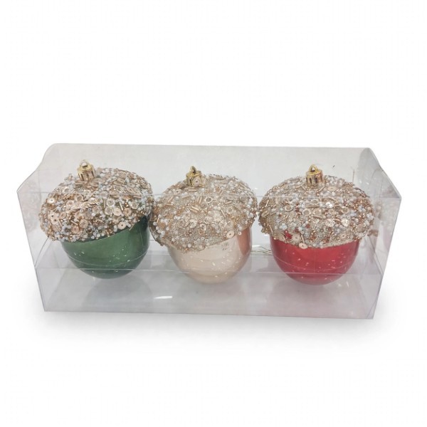 DECOR CAKE 3PCS ASS COLOR