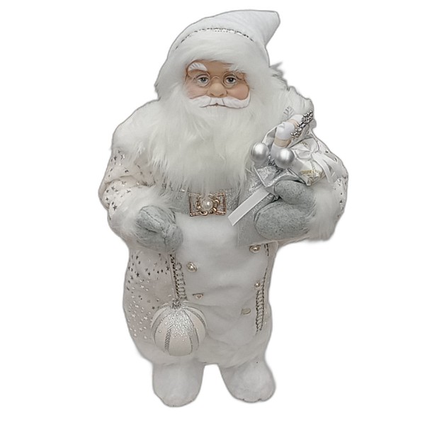 SANTA CLAUS 60CM WHITE