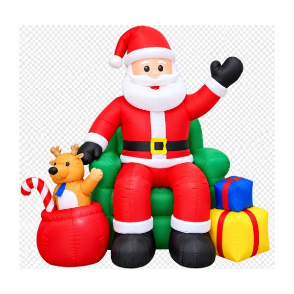 INFLATABLE SANTA CLAUS 2-3M