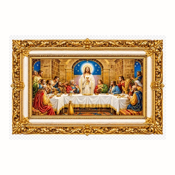PICTURE FRAME CHRISTIAN 75X125M