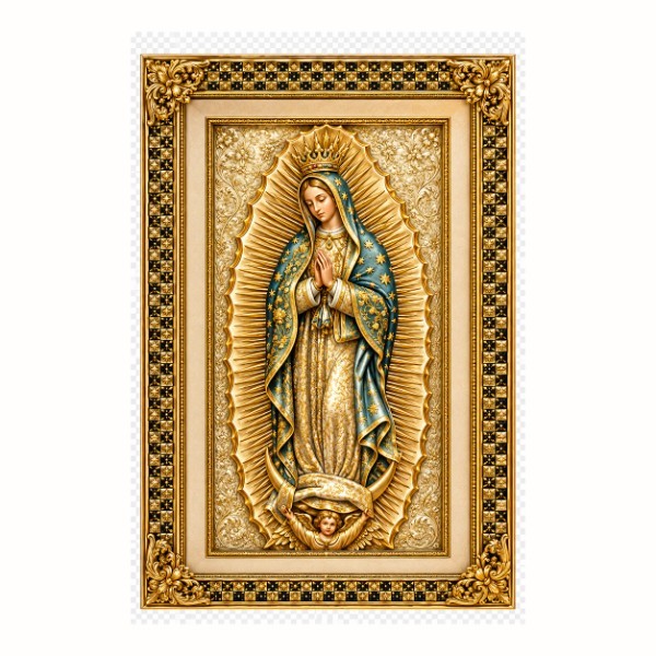 PICTURE FRAME CHRISTIAN 41X62CM