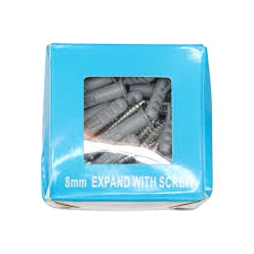 SCREW W-PLUGS 7MM 50PCS