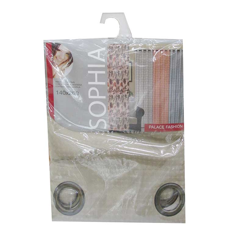 SOPHIA RM. CURTAIN 140X260CM TAUPE 1