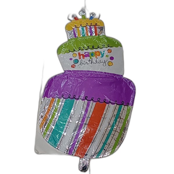 FOIL BALLOONS CAKE PRINT 80CM